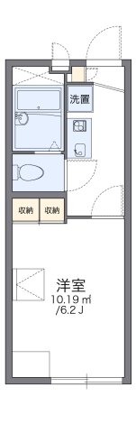 2階の間取り図