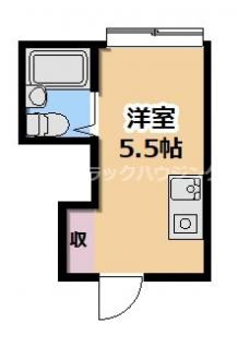4階の間取り図