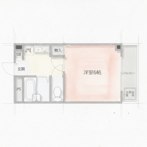 3階の間取り図