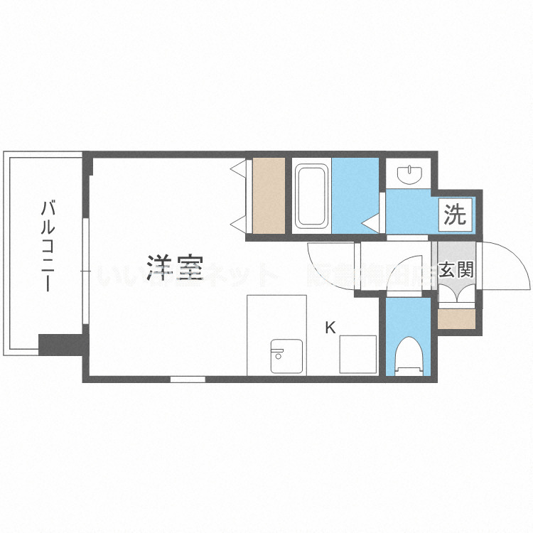 3階の間取り図