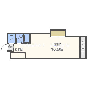 2階の間取り図
