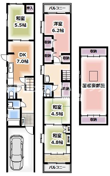 図面と現状が異なる場合は現状優先となります。