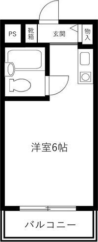 2階の間取り図