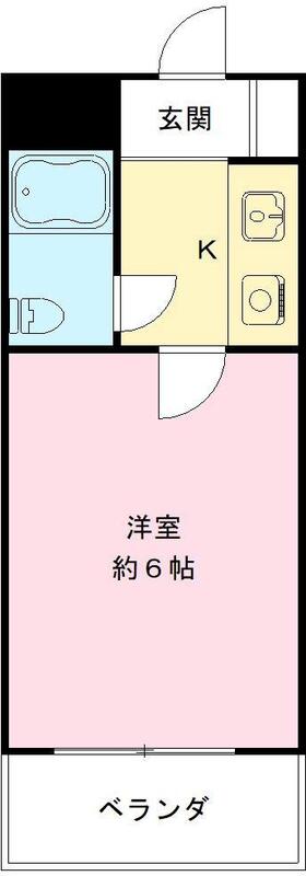 8階の間取り図