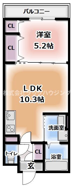 【お部屋探しはラックハウジングにお問合せ下さいませ】