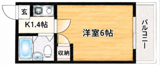 3階の間取り図