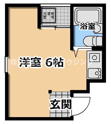 4階の間取り図