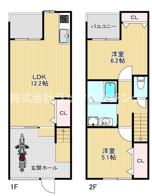【お部屋さがしはラックハウジングにお問合せ下さいませ♪】