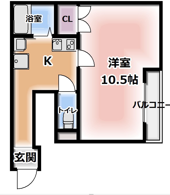 3階の間取り図