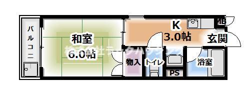 1階の間取り図