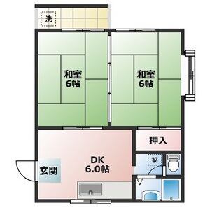 2階の間取り図
