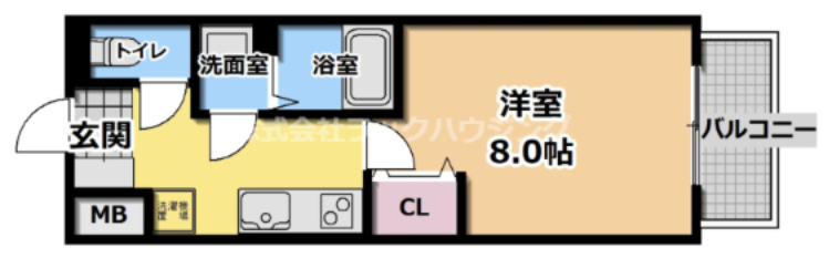 11階の間取り図