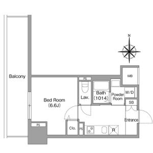 9階の間取り図