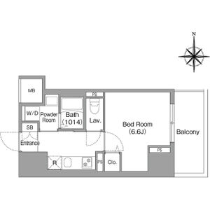 4階の間取り図