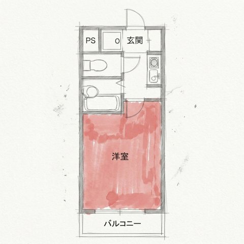 7階の間取り図