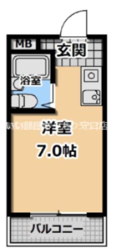 4階の間取り図