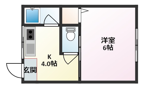 3階の間取り図