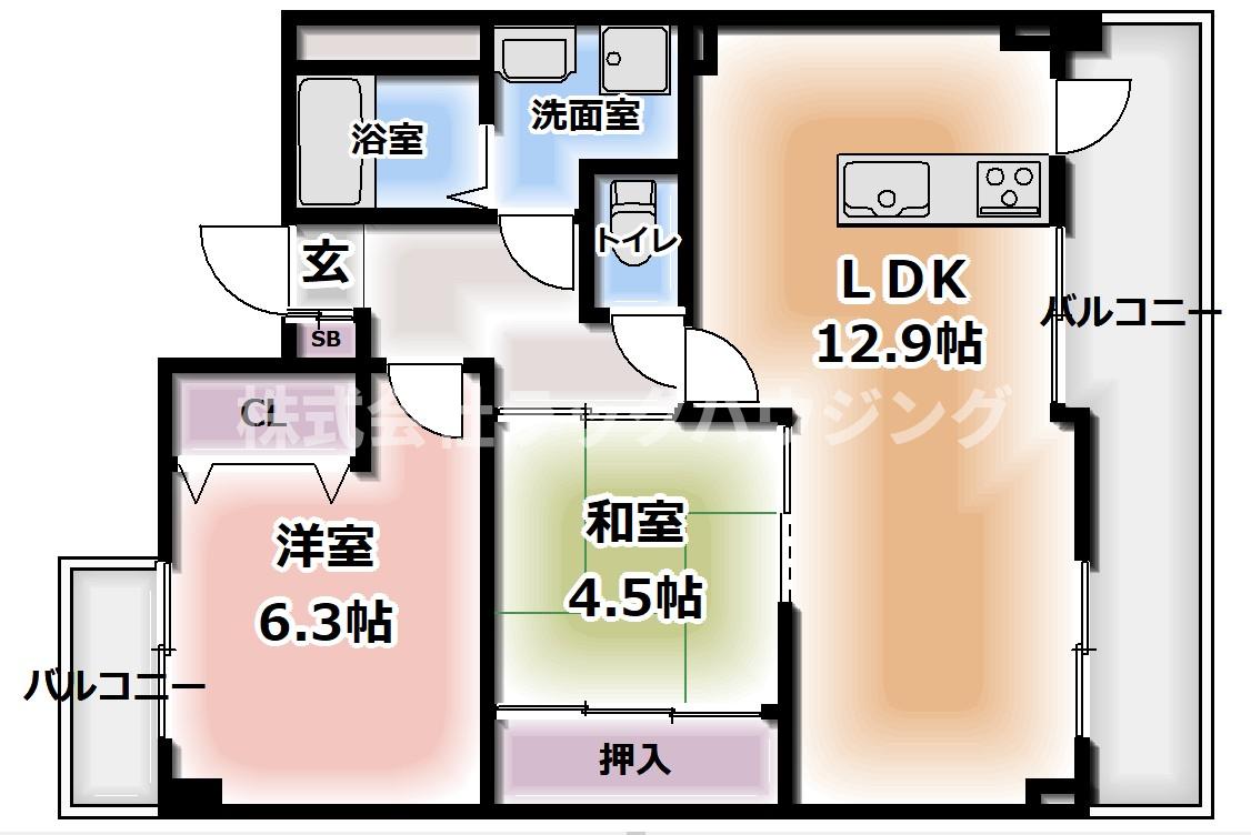 【お部屋探しはラックハウジングにお問合せ下さいませ】