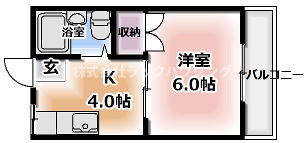 1階の間取り図