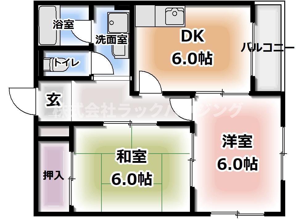 3階の間取り図
