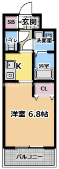 7階の間取り図