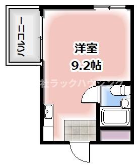 4階の間取り図