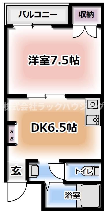 【お部屋探しはラックハウジングにお問合せ下さいませ】