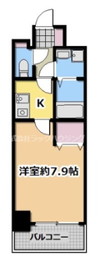 4階の間取り図