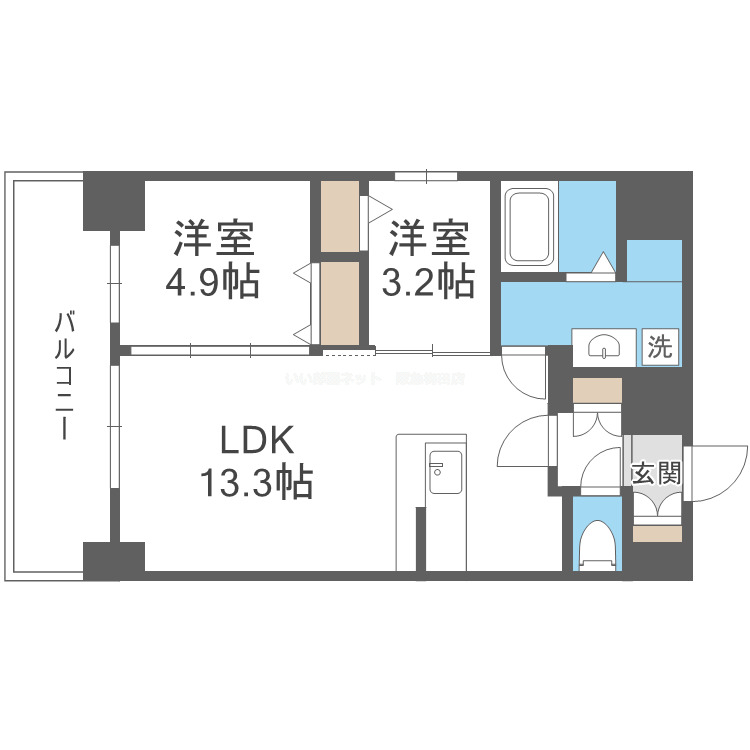 12階の間取り図