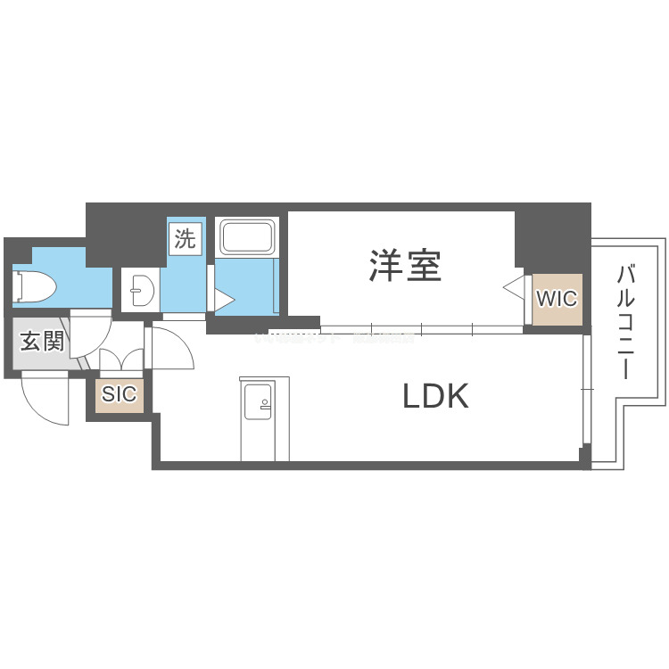 3階の間取り図