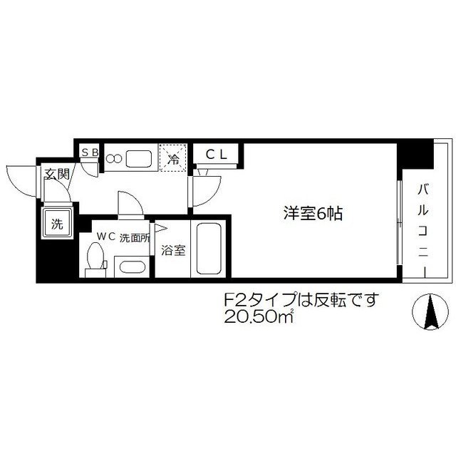 9階の間取り図
