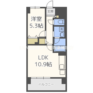 3階の間取り図
