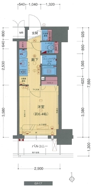 11階の間取り図