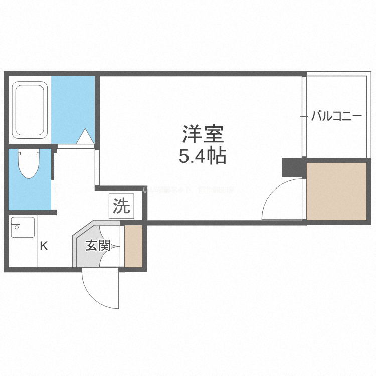5階の間取り図