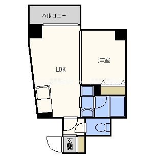 4階の間取り図