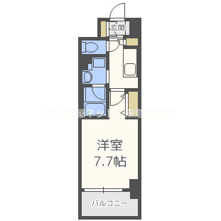 9階の間取り図