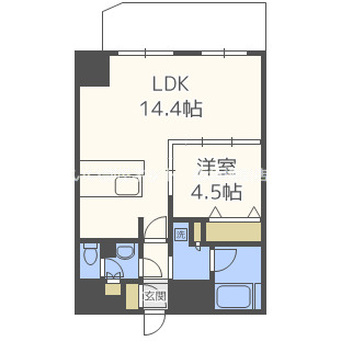 7階の間取り図