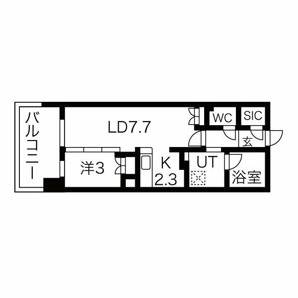 10階の間取り図