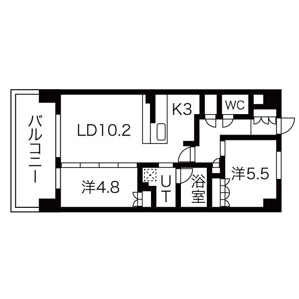 9階の間取り図