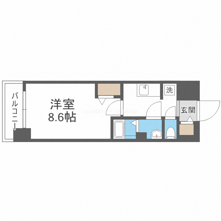 7階の間取り図