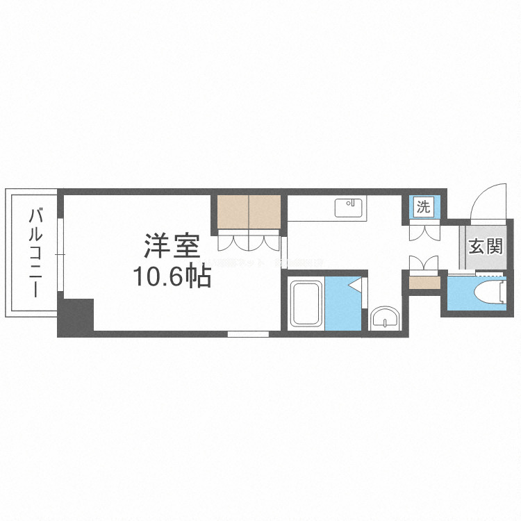6階の間取り図