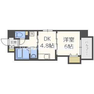 ※反転タイプになります。図面と現状が異なる場合は現状優先となります。