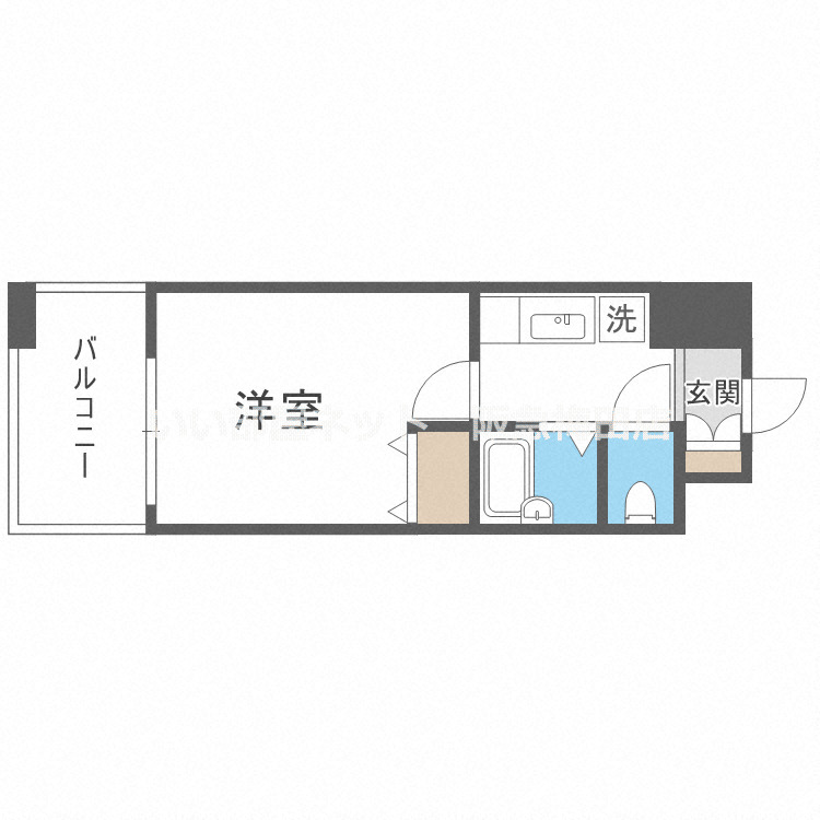 ※反転タイプになります。図面と現状が異なる場合は現状優先となります。