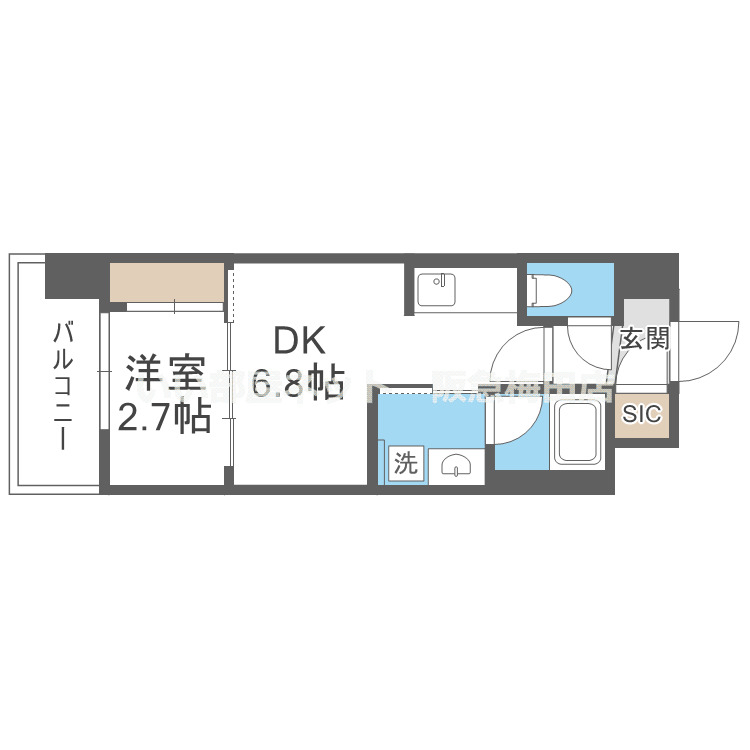 ※反転タイプになります。