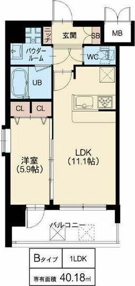 ※反転タイプになります。図面と現状が異なる場合は現状優先となります。 ※同仕様写真となります。