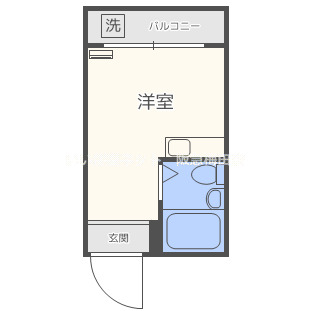 1階の間取り図