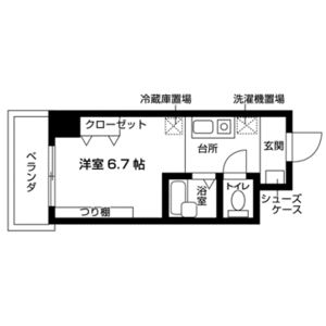 9階の間取り図
