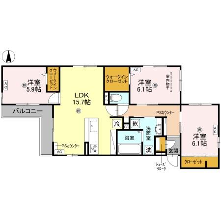 図面と現状が異なる場合は現状優先となります。