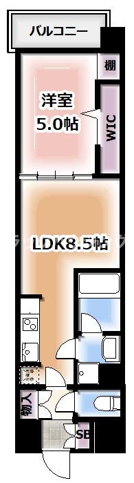 ※反転タイプになります。 図面と現状が異なる場合は現状優先となります。
