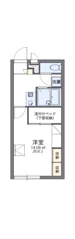 代表的な間取のため実際の間取とは異なる場合があります